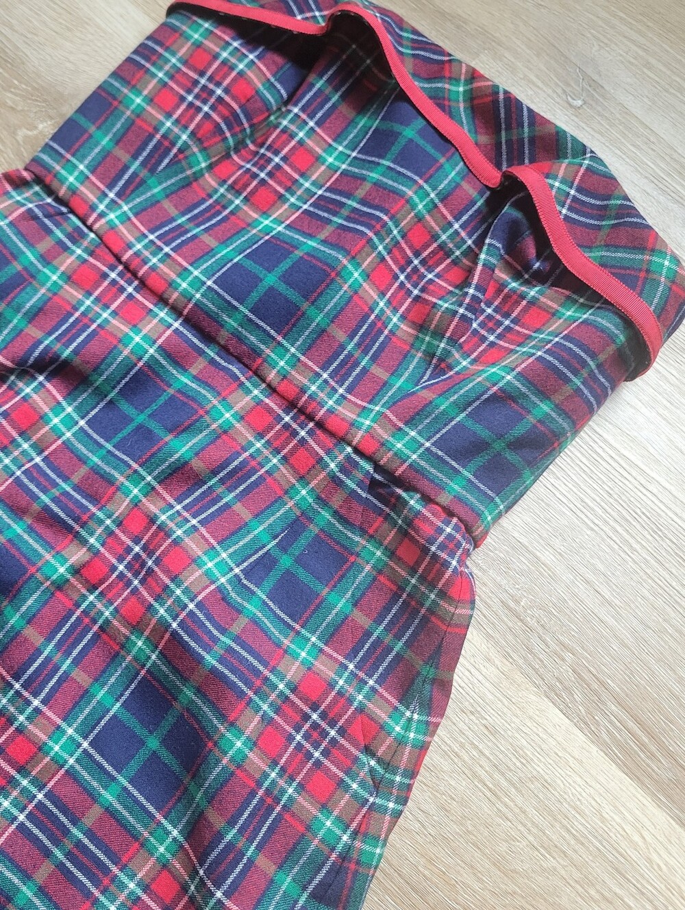 NWT Vineyard Vines Plaid Mini Dress - Picture 2 of 6